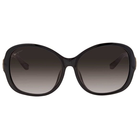 New Salvatore Ferragamo Grey Gradient Butterfly Ladies Sunglasses SF744SLA 001 5